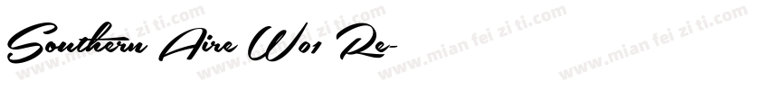 Southern Aire W01 Re字体转换